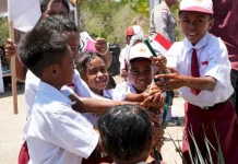 Kapolda NTT Resmikan Sumur Bor di Desa Benu