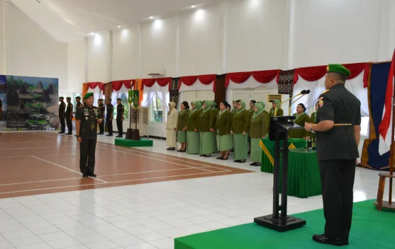 Sertijab Kasrem dan Kasipers Korem 161/WS