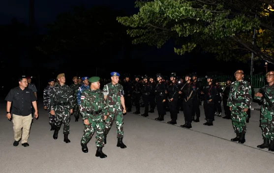 Apel Gelar Pasukan Pengamanan VVIP Kunker Wapres RI di NTT