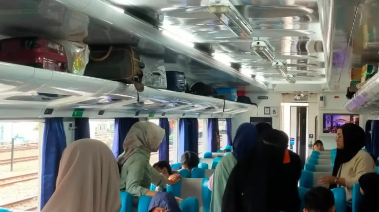 27 Ribu Penumpang Tiba di Wilayah Daop 7 Madiun di Hari Ketiga Angkutan Lebaran 2026