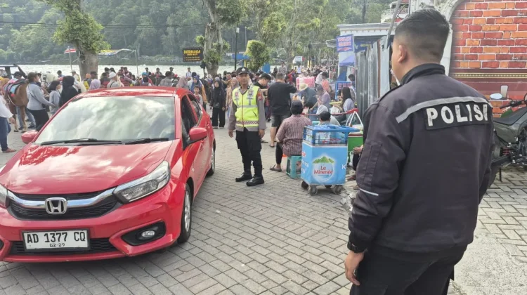 Antisipasi Lonjakan Wisatawan, Pengamanan Sarangan Diperketat pada H+1 Lebaran