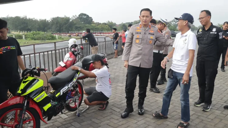 Kapolres Magetan Cek Kesiapan Sirkuit Parang Jelang Kejurprov Racing Series 2026