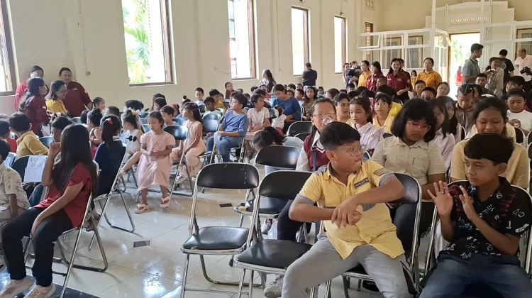 Suasana Panggung Pesta Paskah 2026 di Gereja St.Cornelius Madiun