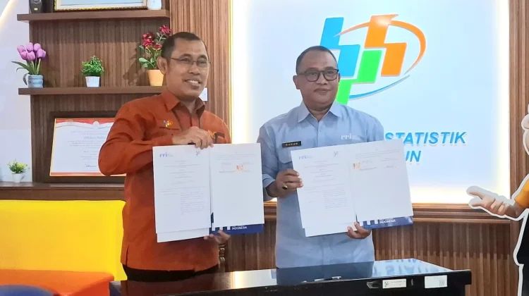 RRI Madiun–BPS Kota Madiun Jalin Sinergi, Perluas Penyampaian Data ke Masyarakat