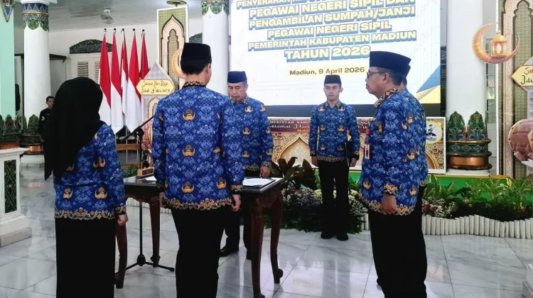 93 PNS di Kabupaten Madiun Terima SK Pengangkatan