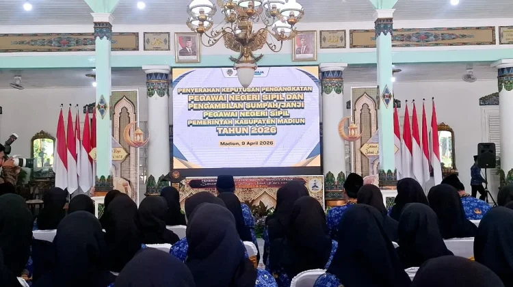 93 PNS di Kabupaten Madiun Terima SK Pengangkatan