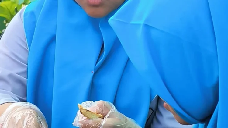 ABSULE, Siswa MTsN 12 Madiun Sukses Olah Makanan Sisa MBG Jadi Abon sukun lele