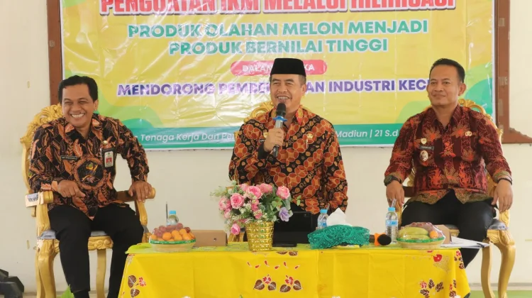Penguatan IKM, Pemkab Madiun Selenggarakan Hilirisasi Produk Olahan Melon