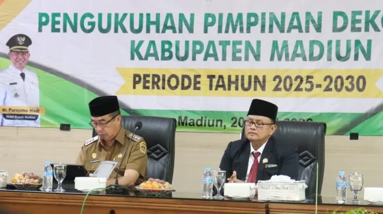 Koperasi Lebih Aktif dan Kompetitif, DEKOPINDA Kabupaten Madiun Dikukuhkan