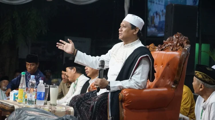 Pererat Silaturahmi, Warga Sluru Sambirejo Jiwan Gelar  Pengajian