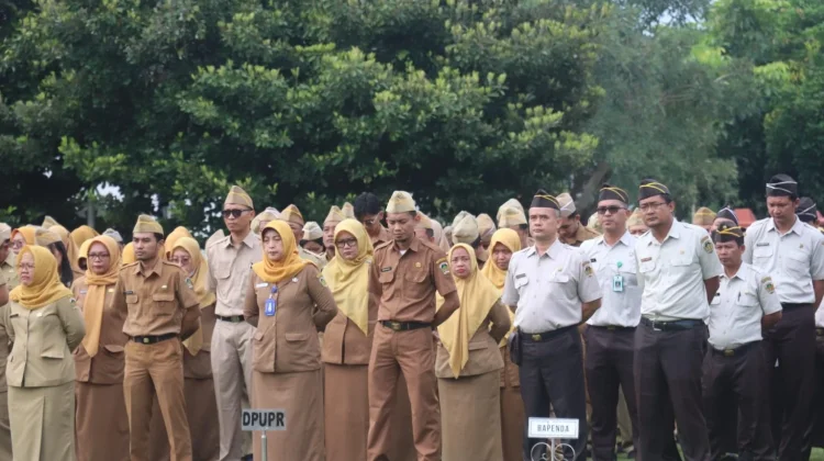 Kinerja Tinggi, Bupati Madiun Pimpin Upacara Hari Otonomi Daerah ke-30