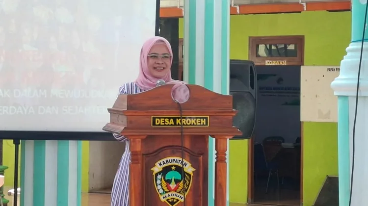 TP PKK Kabupaten Madiun Evaluasi 10 Program Pokok PKK di Desa Krokeh