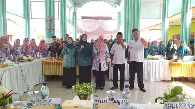 TP PKK Kabupaten Madiun Evaluasi 10 Program Pokok PKK di Desa Krokeh