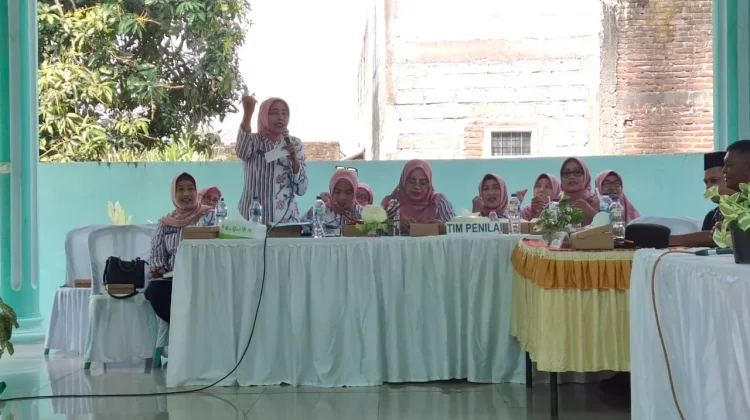 TP PKK Kabupaten Madiun Evaluasi 10 Program Pokok PKK di Desa Krokeh