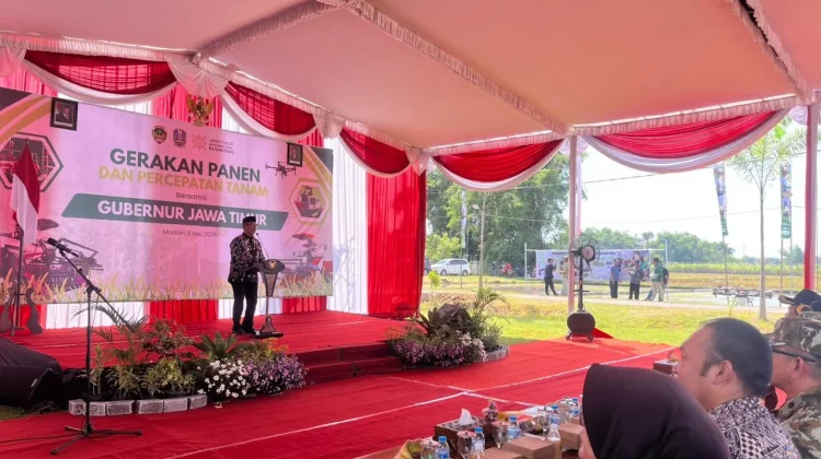 Gerakan Percepatan Tanam dan Panen Padi Tahun 2026 di wilayah Kabupaten Madiun