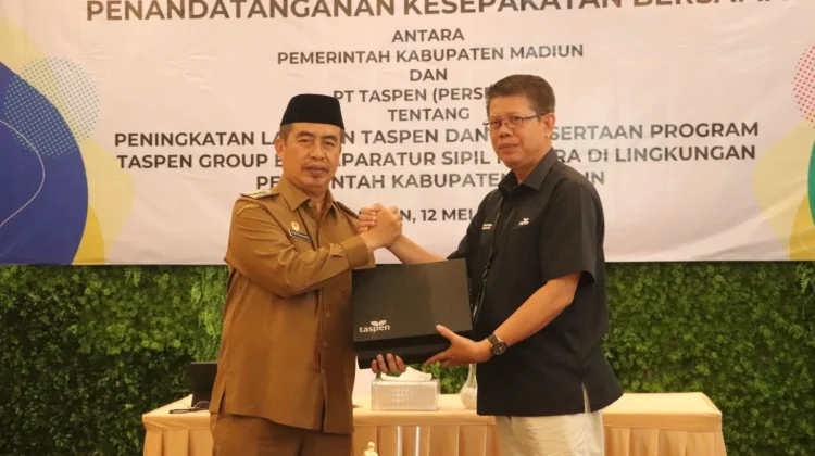 Pemkab Madiun Bersama PT Taspen Optimalkan Layanan Kesejahteraan ASN