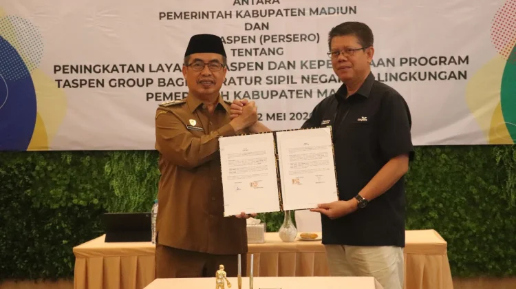 Pemkab Madiun Bersama PT Taspen Optimalkan Layanan Kesejahteraan ASN
