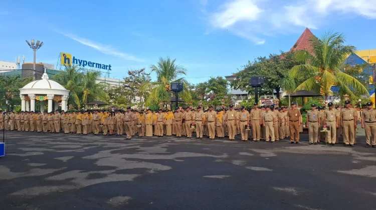Plt Wali Kota Madiun Beri Arahan ke OPD jelang Agenda Bulan Juni saat Apel Pejabat