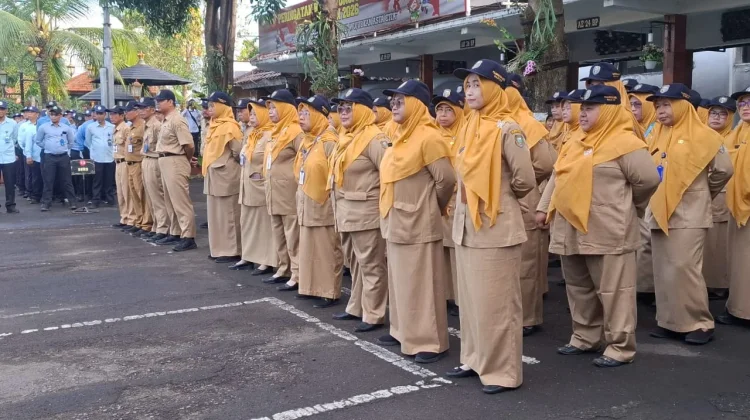 Plt Wali Kota Madiun Beri Arahan ke OPD jelang Agenda Bulan Juni saat Apel Pejabat