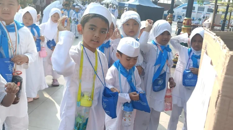 Ceria Belajar Rukun Islam, KB & TK Aisyiyah se-Kota Madiun Gelar Manasik Haji