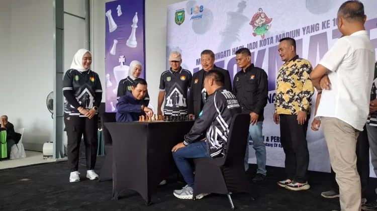 Plt. Wali Kota Madiun Resmi Membuka Turnamen Catur Nasional