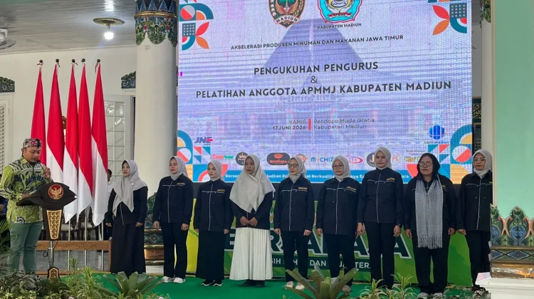 Pengukuhan Pengurus APMMJ Kab. Madiun Peride 2026-2031