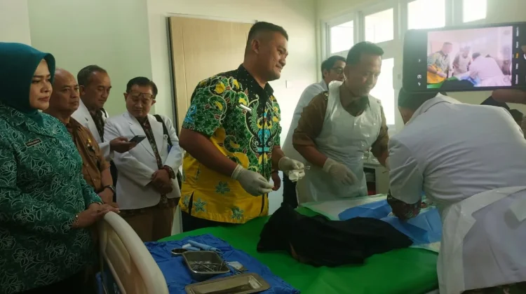 Khitanan Massal Gratis Digelar Serentak di Tiga Wilayah Kab. Madiun