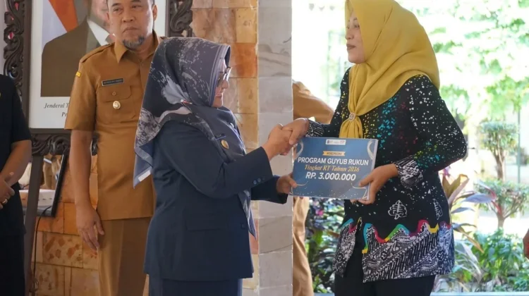 Launching Program Guyub Rukun di Magetan, Perkuat Peran RT Entaskan Kemiskinan