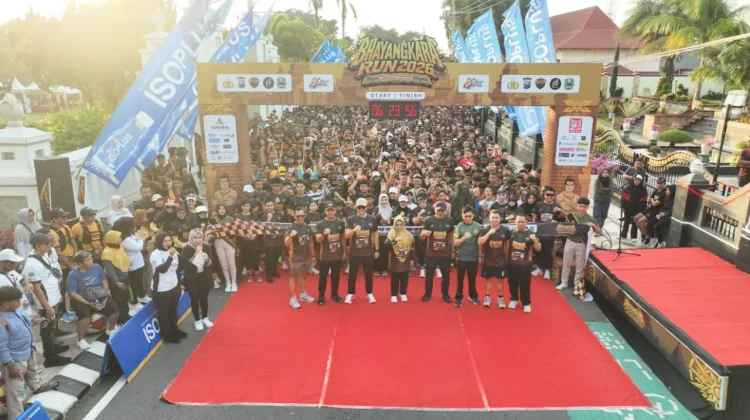 Ribuan Pelari Join Bhayangkara Run 2026 Magetan, Ajak Publik Sehat dan Dukung UMKM