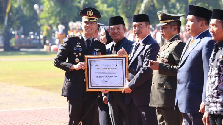Polres Madiun Peringati Hari Bhayangkara,Perkuat Sinergi Wujudkan Kamtibmas