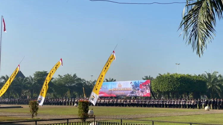 Polres Madiun Peringati Hari Bhayangkara,Perkuat Sinergi Wujudkan Kamtibmas