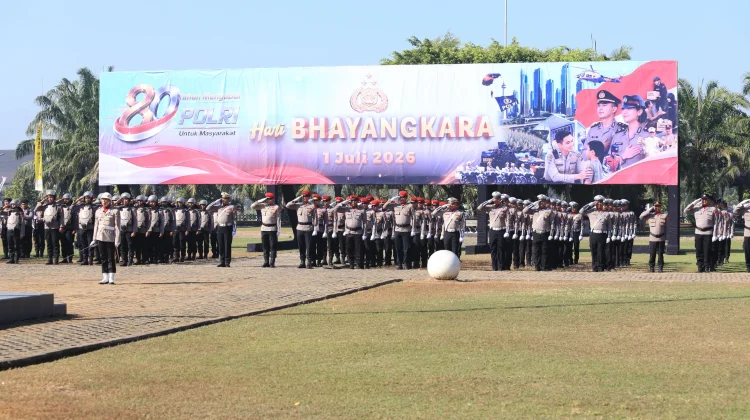 Polres Madiun Peringati Hari Bhayangkara,Perkuat Sinergi Wujudkan Kamtibmas