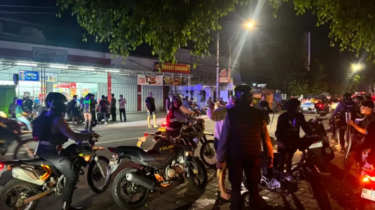 Ratusan Personel Amankan Pengesahan Warga Baru PSHT di Magetan