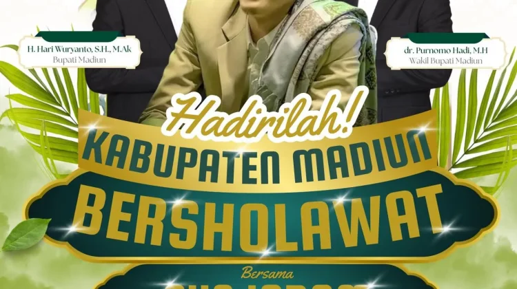 Ribuan Jamaah Bersholawat Bersama Gus Iqdam