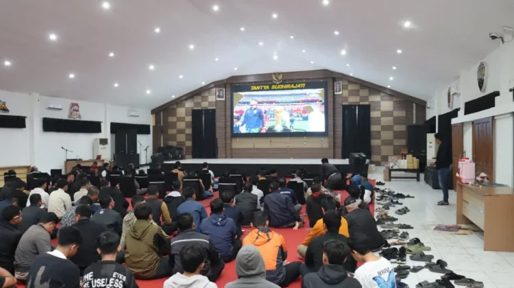 Serunya Nobar Final Piala Dunia 2026 di Polres Magetan