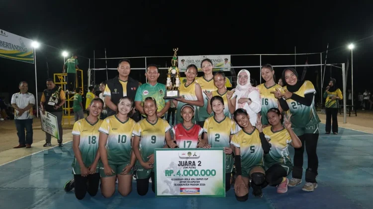 Penutupan Kejuaraan Bola Voli Bupati Cup 2026