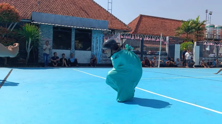 Suka Cita Warga Binaan Rutan Klas IIB Magetan Rayakan Agustusan