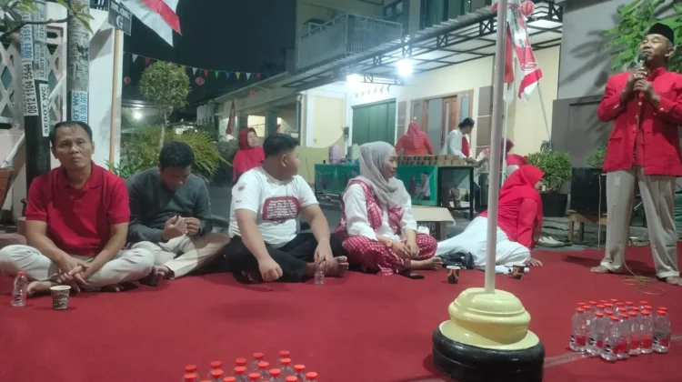 Peringati HUT Kemerdekaan, Warga RT 56 Gelar Tasyakuran