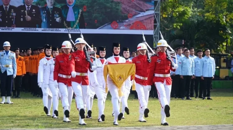 Doakan Korban Bencana dan Gotong Royong Jadi Penekanan Upacara HUT RI di Magetan