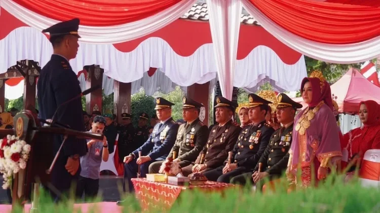 Doakan Korban Bencana dan Gotong Royong Jadi Penekanan Upacara HUT RI di Magetan