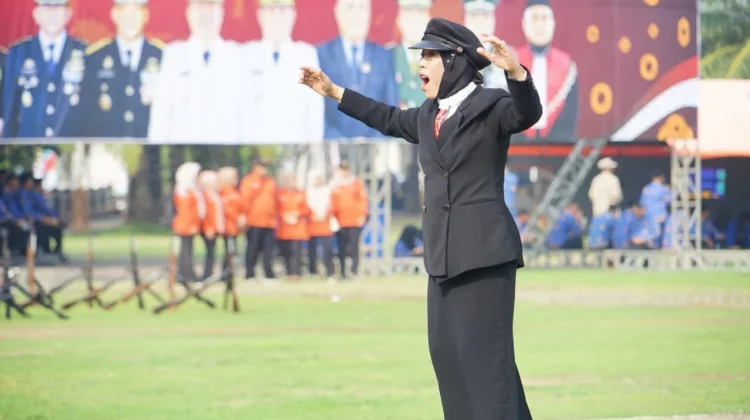 SEMARAK!! Tarian Kolosal Pencak Silat, Atraksi Marching Band dan Aubade Tampil Apik