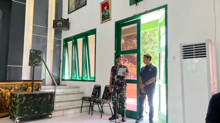 Yonif 501/Bajra Yudha bersama Kodim 0803/Madiun Gelar Media Gathering