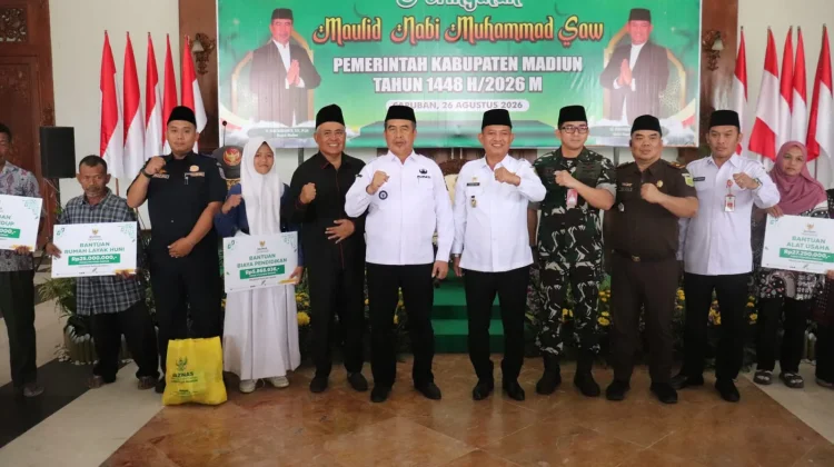 Perkuat Spiritualitas, Pemkab Madiun Peringati Maulid Nabi Muhammad SAW