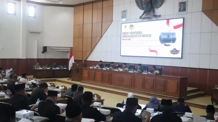 Bupati Madiun Sampaikan Nota Keuangan Rancangan Perubahan APBD TA 2026