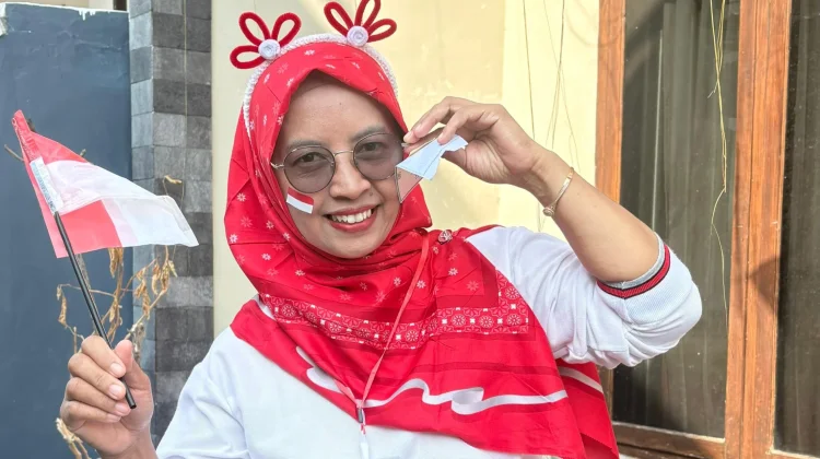 MERIAH! Ratusan Warga RT 8 Ikuti Jalan Santai dan Mini Carnival Peringatan HUT RI