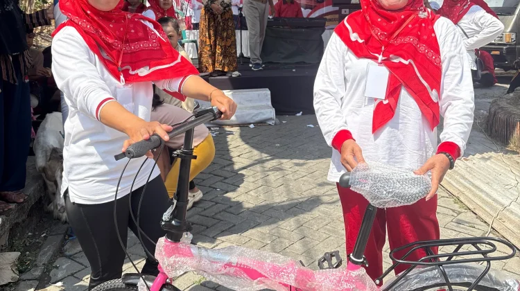 MERIAH! Ratusan Warga RT 8 Ikuti Jalan Santai dan Mini Carnival Peringatan HUT RI