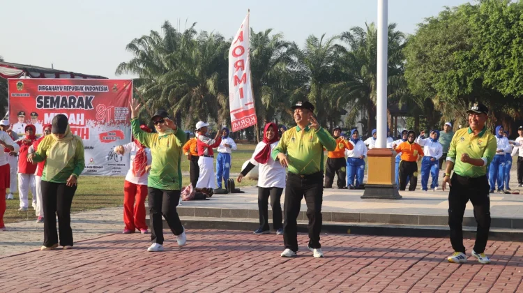 Bupati Ajak Masyarakat Jaga Kesehatan lewat Olahraga