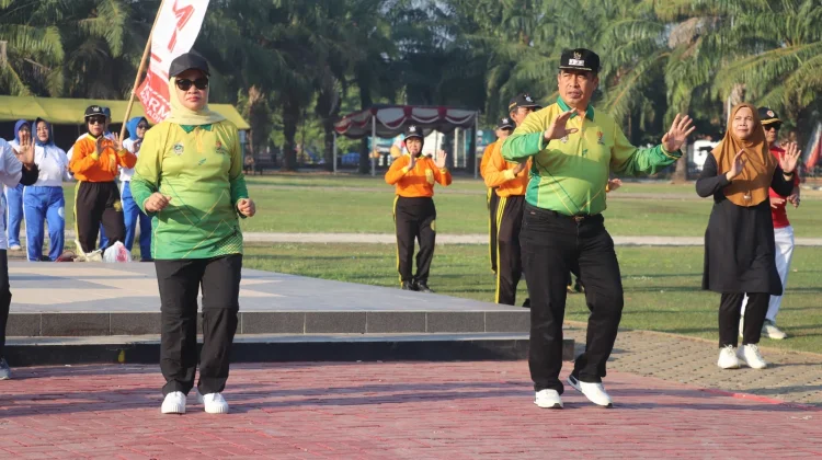 Bupati Ajak Masyarakat Jaga Kesehatan lewat Olahraga