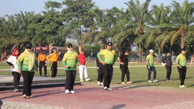 Bupati Ajak Masyarakat Jaga Kesehatan lewat Olahraga