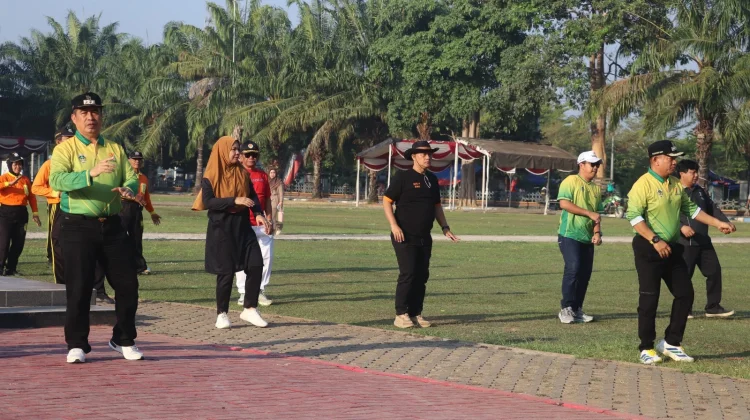 Bupati Ajak Masyarakat Jaga Kesehatan lewat Olahraga